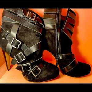 Sam Edelman leather high heel boots